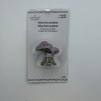 Mini Mushroom Cluster Halloween Decoration