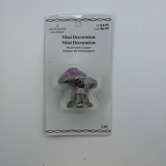 Mini Mushroom Cluster Halloween Decoration
