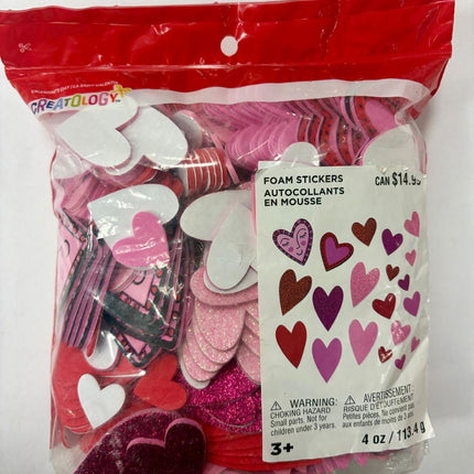 Creatology Valentine's Foam Stickers Autocollants