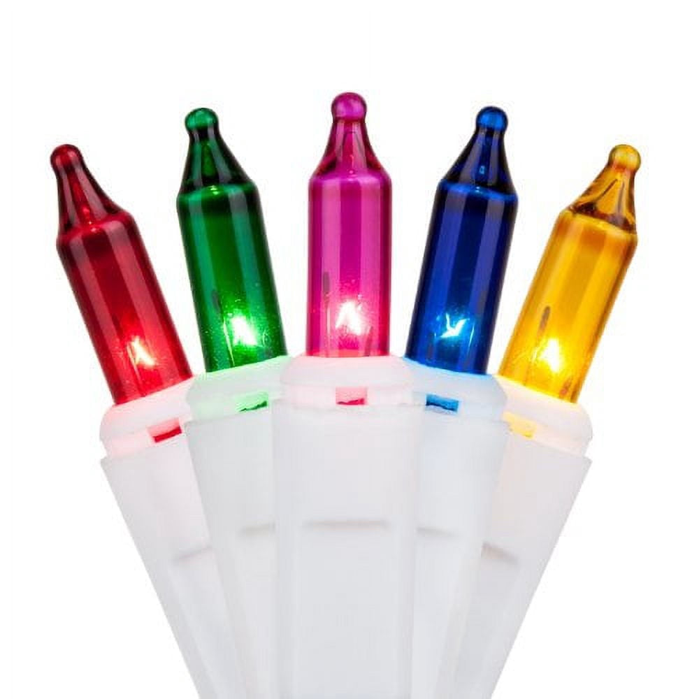 Ge String-A-Long 300 Ct Multi-Color Icicle Light Set