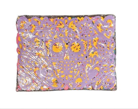 ASHLAND, COLORFUL DAY OF THE DEAD PLACEMATS 4pc