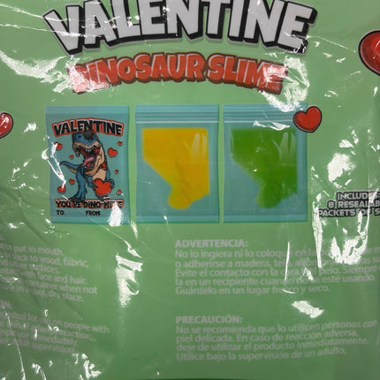 Valentine Slime Party Favor Set