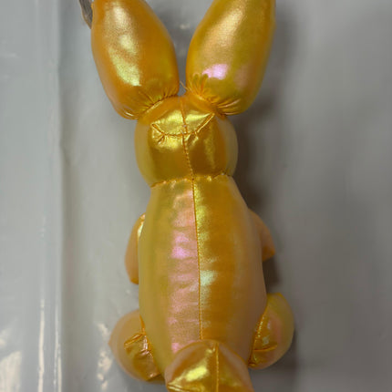 Iridescent Bunny Plush Décor – 8 in x 4 in by Way to Celebrate