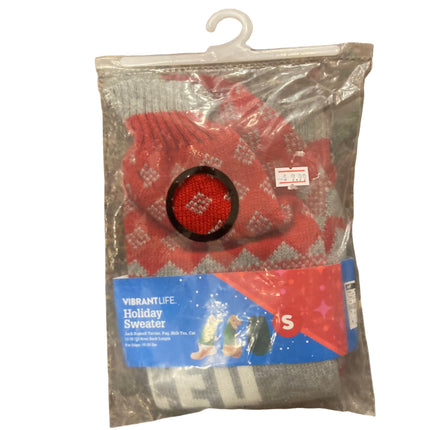 Vibrant Life Red Spoiled Pet Sweater 13in 10-20LB S