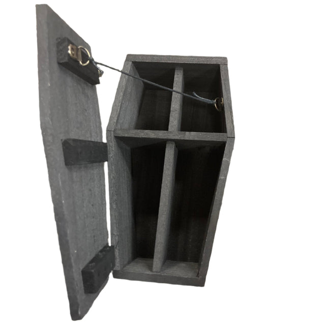 Ashland Halloween Coffin Container 9.5x6in