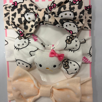 Hello Kitty 3-Piece Headbands Set