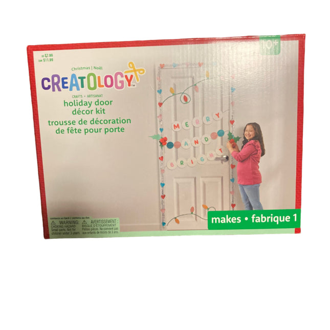 Creatology Christmas Holiday Door Decor Kit 8.5x11in