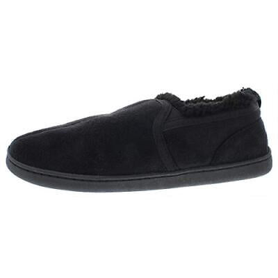 Gold Toe Men's Memory Foam Slippers - Sherpa Fleece Lined