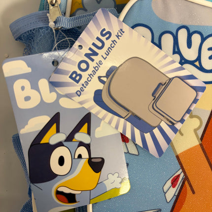 Bluey Kids Backpack &amp; Lunch Bag 2-Piece Set