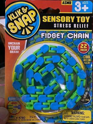 Adjustable Fidget Chain Toy – Sensory Shapes for Kids