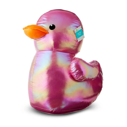Easter Jumbo Shiny Pink Duck Plush, 23 in, by Way To Celebrate