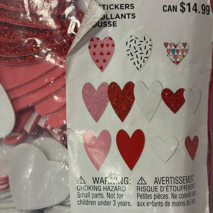 Creatology Valentine's Foam Stickers Autocollants