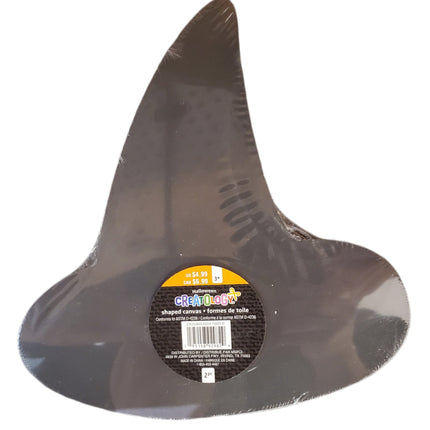Creatology 2pc Halloween Witches Hat Shaped Canvas Kit 3+