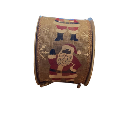 Celebrate it Christmas Santa Ribbon 2.5inx20ft