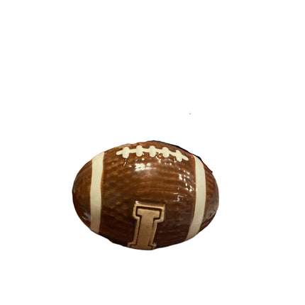 Celebrate it Ceramic Football Letter I 4x3in