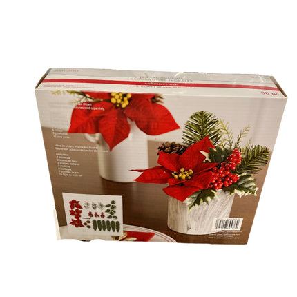 Ashland Red Poinsettia 35 Piece Christmas Decor