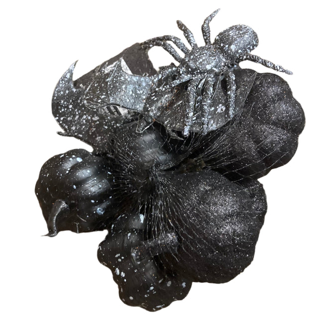 Ashland Halloween Spiders Bats and Pumpkin Decorations 2-3in