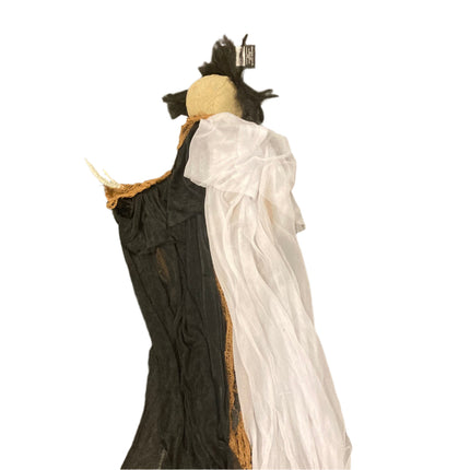 Ashland Halloween Clown Reaper with Coiled Hands House Decoration 3ft