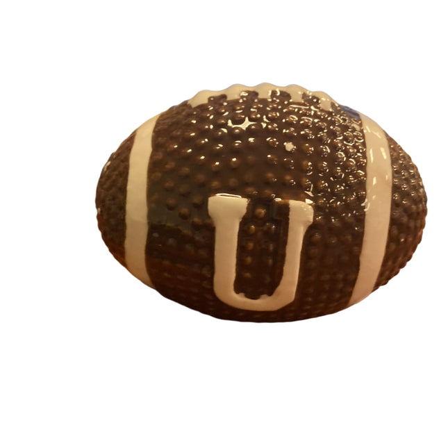 Ashland Fall Football Season U Letter Decoration 4in