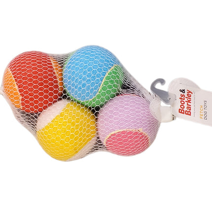 Boots & Barkley Fetch Dog Toy Balls - 4 Pack