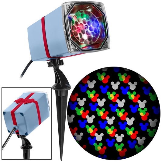 Disney Mickey Mouse Motion Mosaic LED Projection Spotlight Multicolor