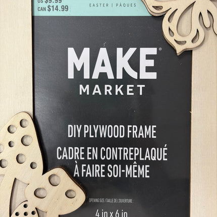 Make Market DIY Plywood Frame – 4" x 6" Opening