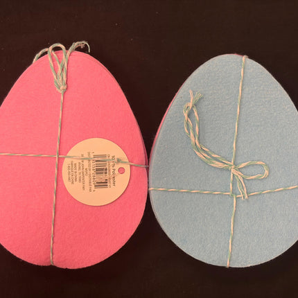 Creatology Felt Egg Shapes – 15‑Piece Set (8 Pink, 7 Blue)