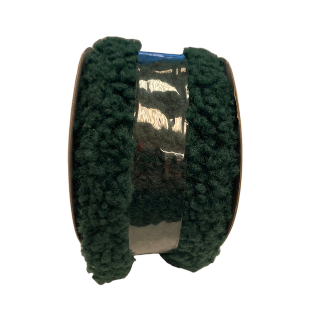 Celebrate it Christmas Green Wool Ribbon 2.5inx9ft