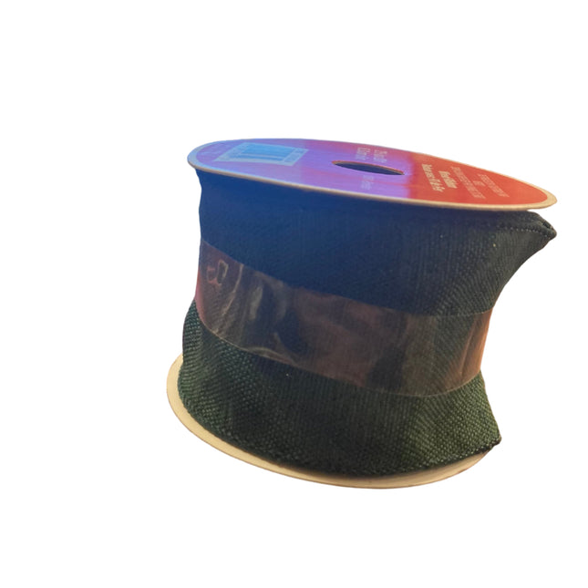 Celebrate it Christmas Green Ribbon 2.5inx20ft