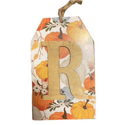 Ashland Fall Letter R Wall Sign 8x5in