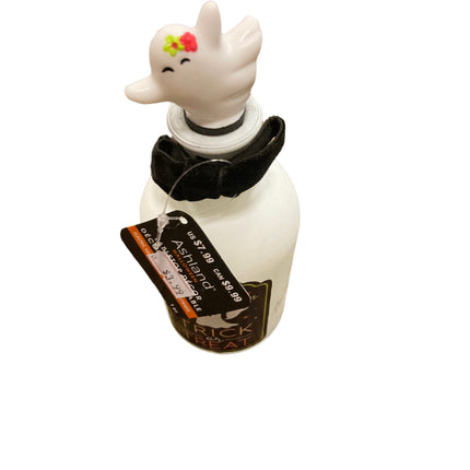Ashland Halloween Ghost Bottle Decoration 7x3in