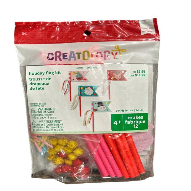 Creatology holiday flag kit