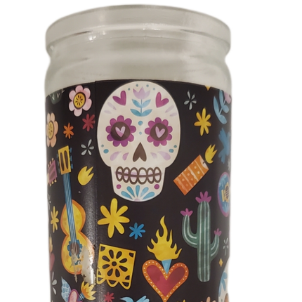 Ashland Dia De Los Muertos Candle Day of The Dead Black Mix