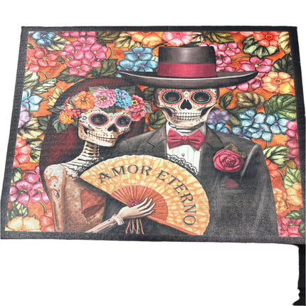 Ashlands Dia De Los Muertos Wall Décor 12” x 12” x 1”