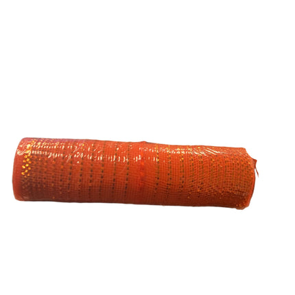 Celebrateit Halloween Easy Pull Orange Mesh 9.5inx18ft