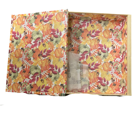 Ashland Fall Happy Harves Large Book Box 13.5x11in