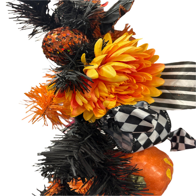 6ft Ashland Jack-O-Lantern Garland