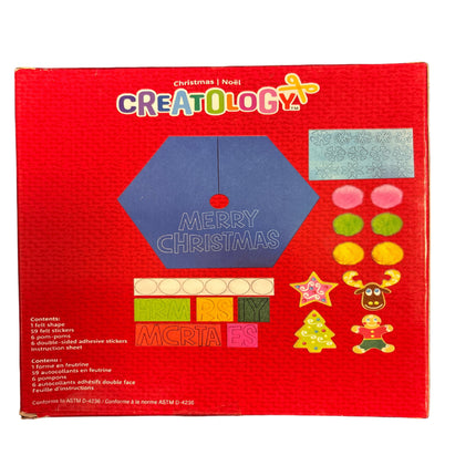 Creatology tree skirt craft kit