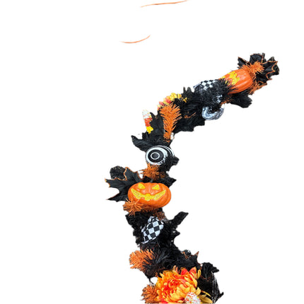 6ft Ashland Jack-O-Lantern Garland