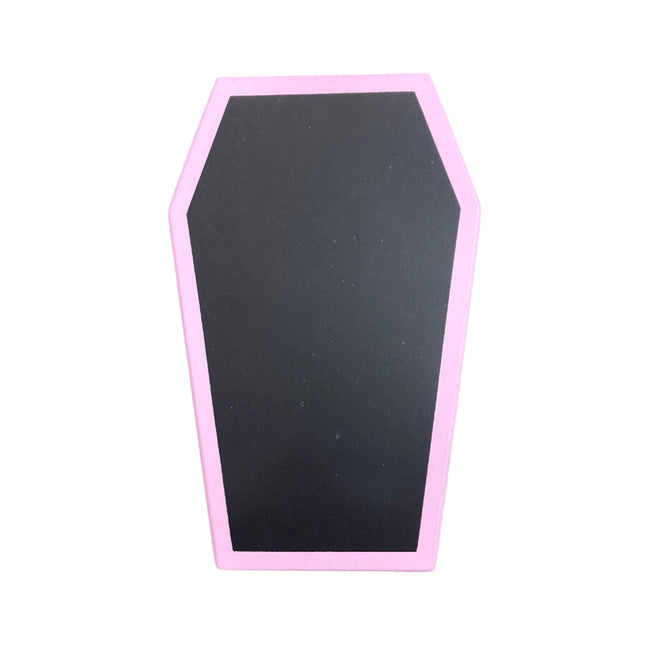 Ashland Halloween Coffin Shaped Chalkboard 13x8in