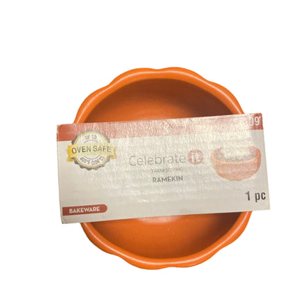Celebrate it Thanksgiving Ramekin 4in Diameter