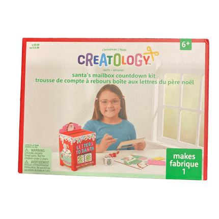 Creatology Christmas Santa’s Mailbox Countdown Build Up Kit 8.5x11.5in