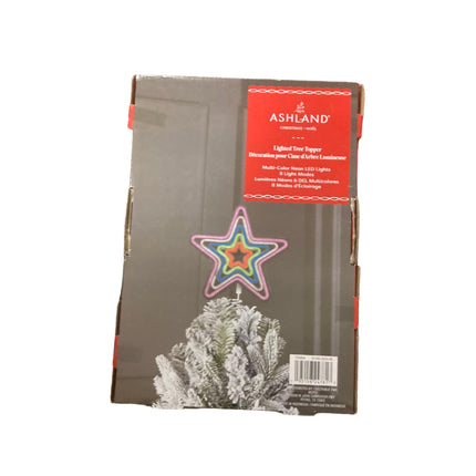 Ashland Christmas Lighted Tree Topper Star 7in