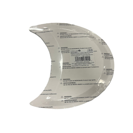 Celebrate it Halloween Moon Paper Plates 12pc 10â€x 5â€