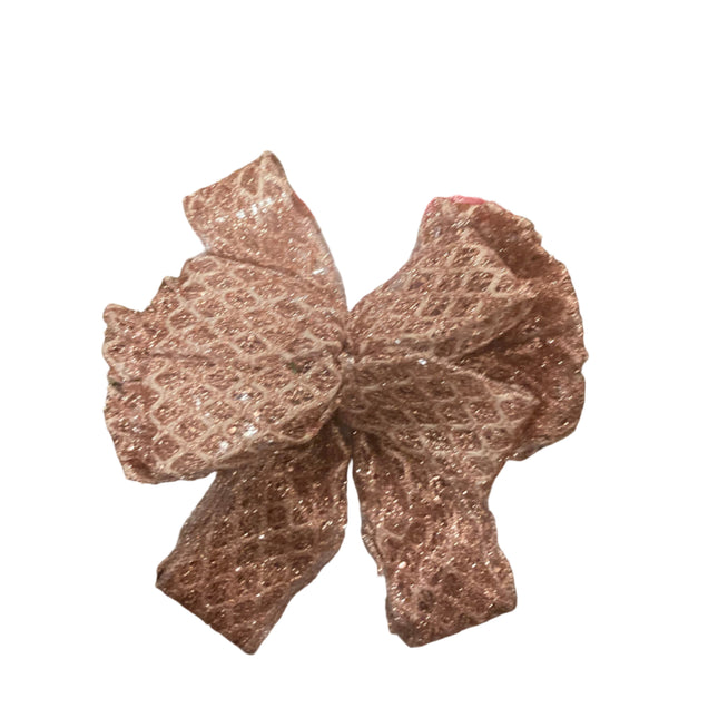 Celebrate it Shiny Tree Topper Bow 8.5x11in