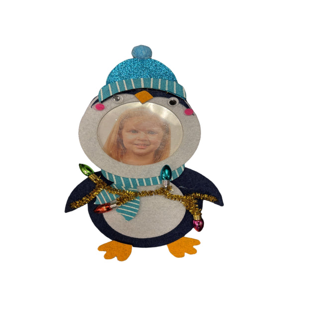 Studio Decor penguin frame ornament
