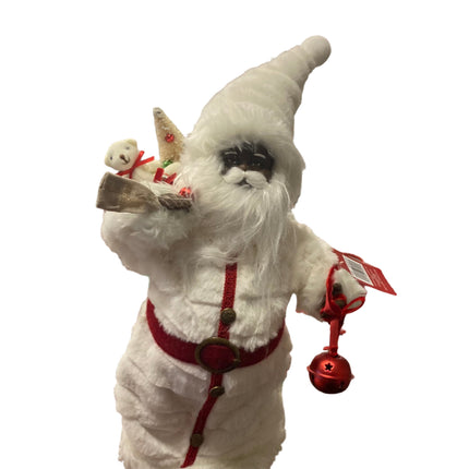 Ashland Christmas White Cloak Santa Decoration 17x8in