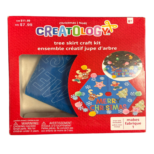 Creatology tree skirt craft kit
