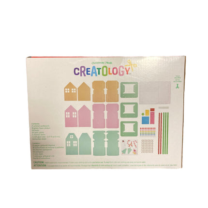 Creatology Christmas Holiday Village Craft Build Up Kit 8.5x11.5in