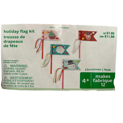 Creatology holiday flag kit
